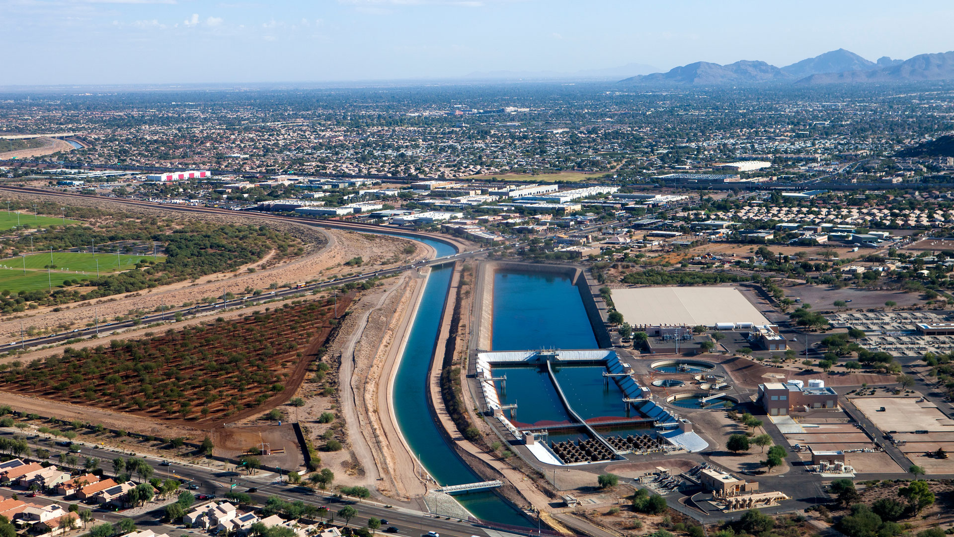 A canal in Arizona